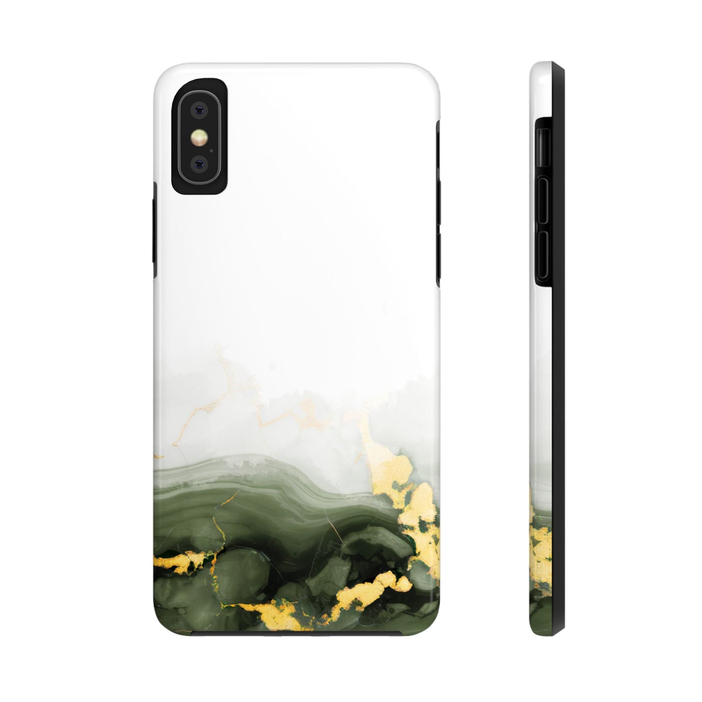 Green Marble Tough Phone Case