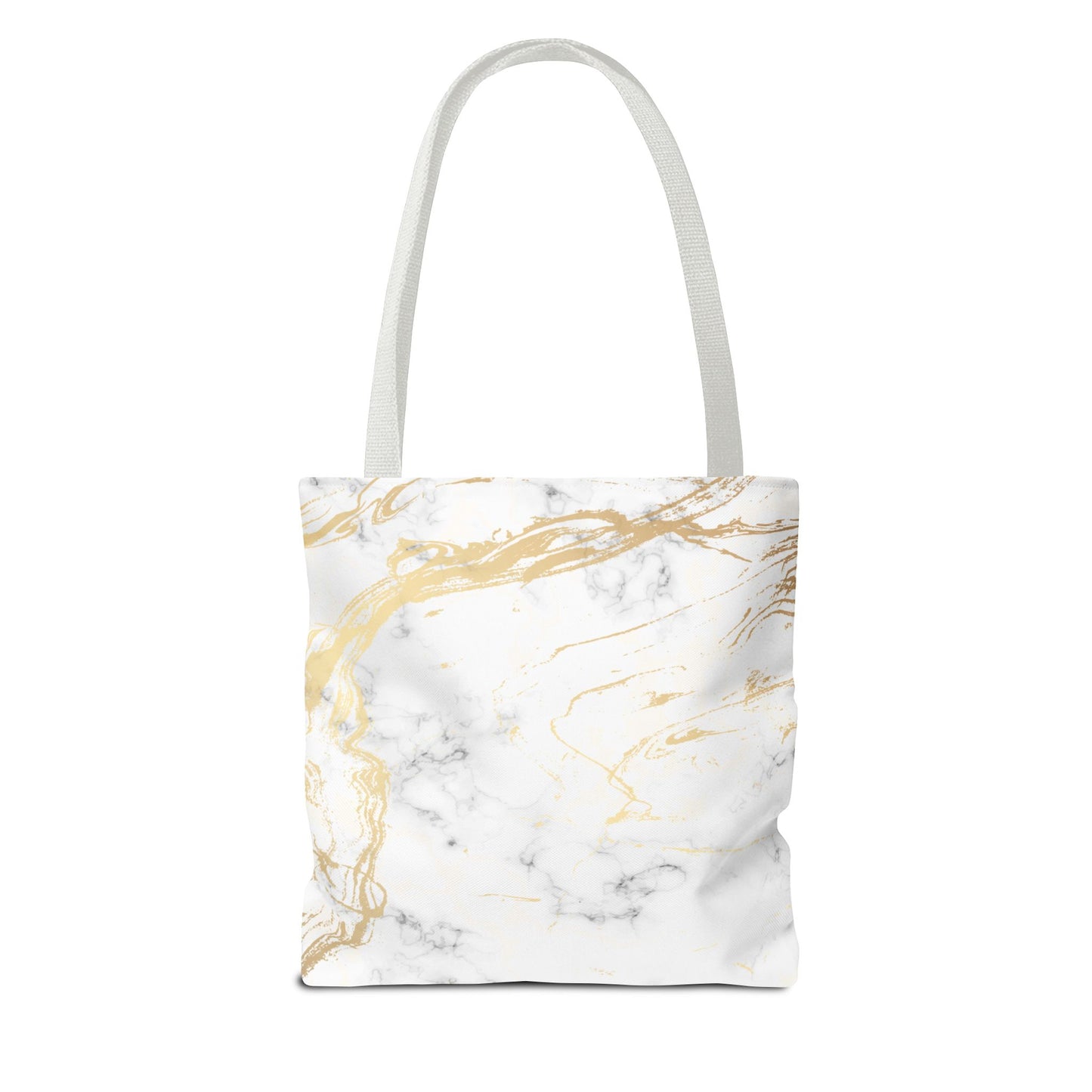 Gold Marble Tote Bag – All Over Print Luxury Carryall