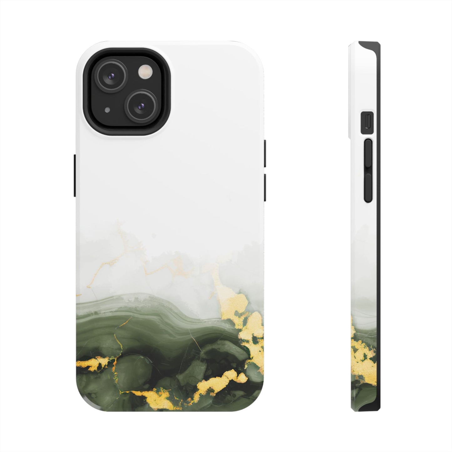 Green Marble Tough Phone Case