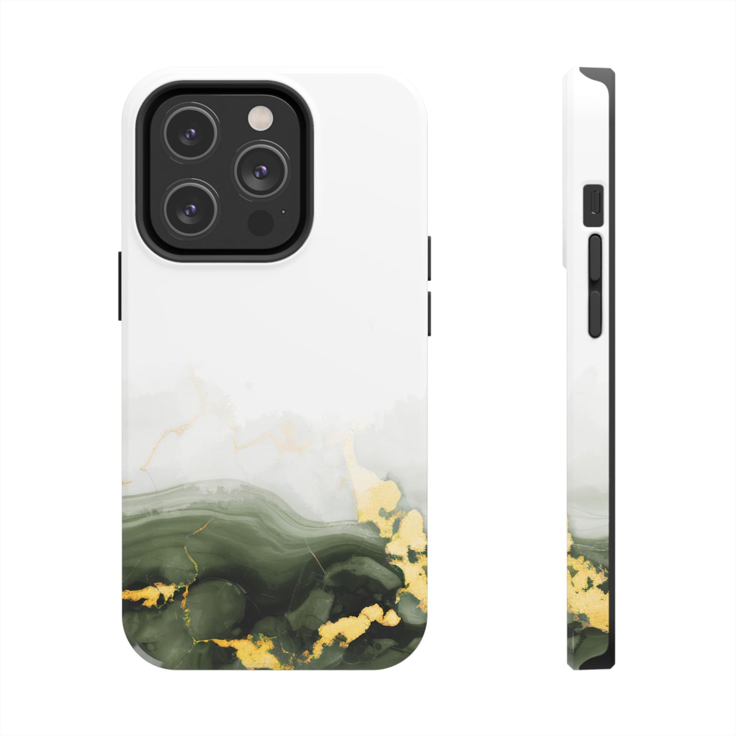 Green Marble Tough Phone Case