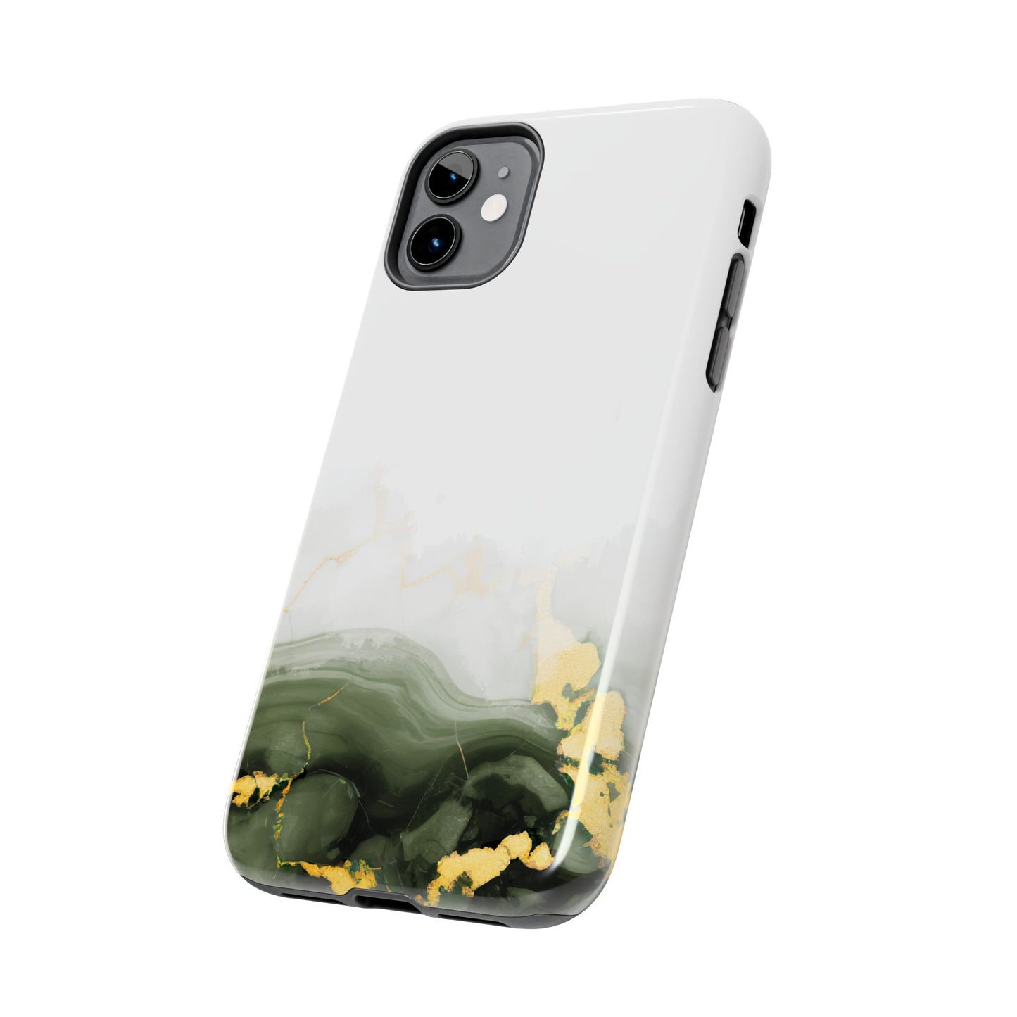 Green Marble Tough Phone Case