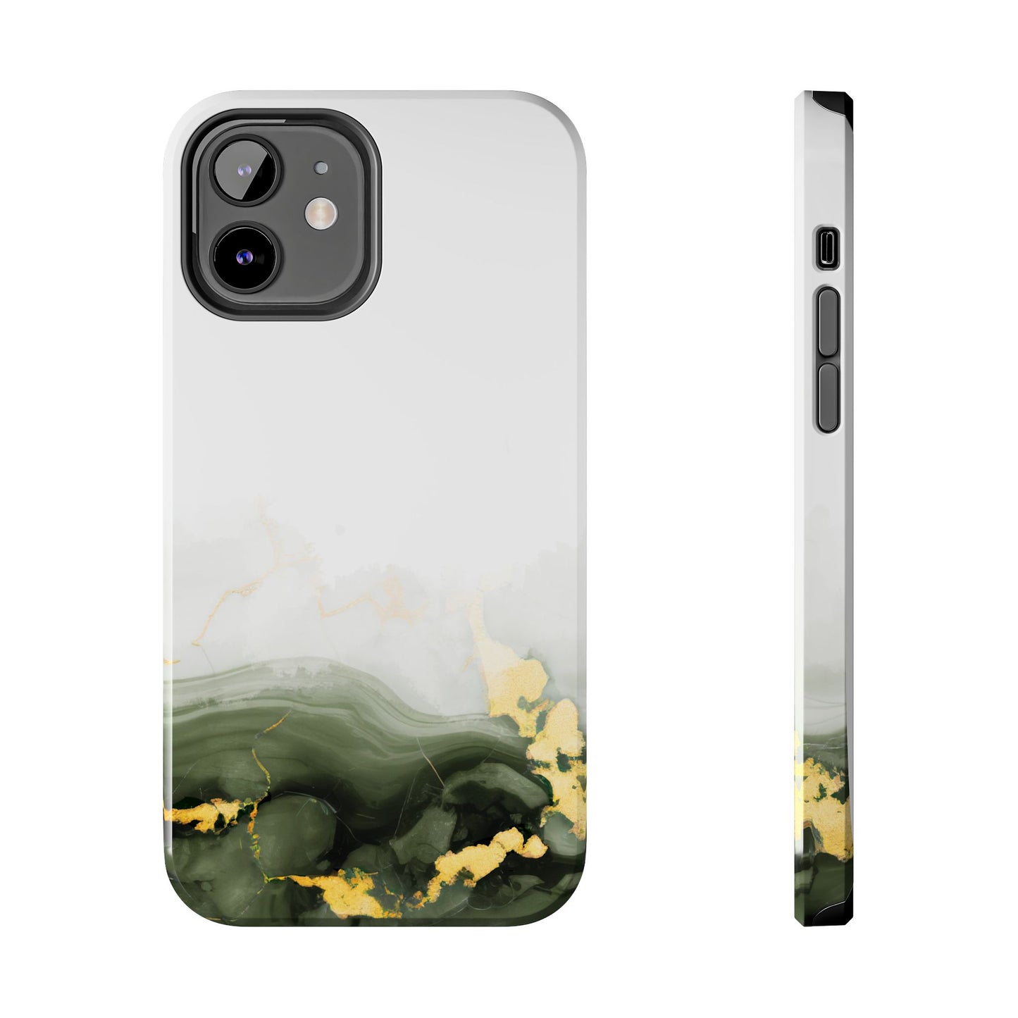 Green Marble Tough Phone Case