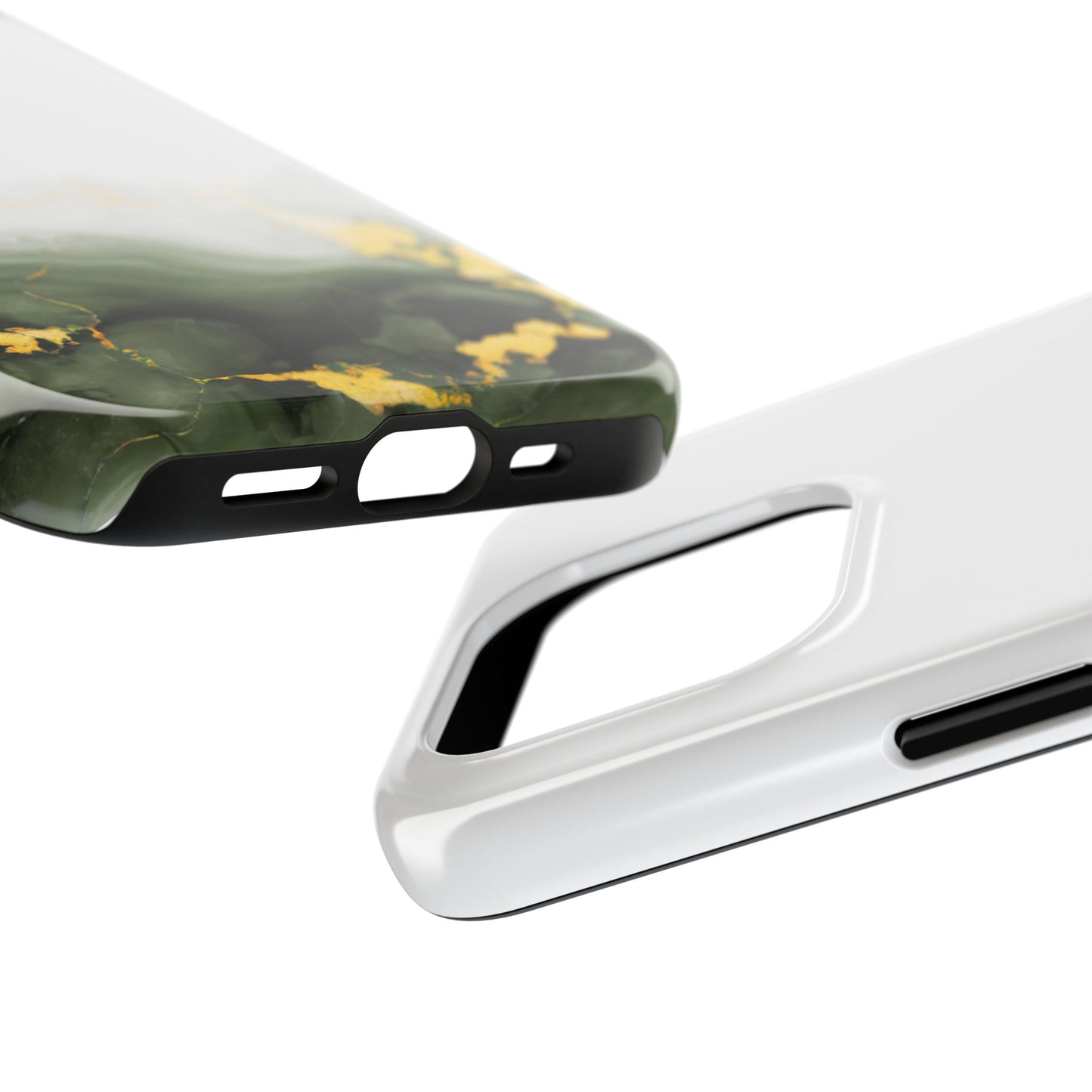 Green Marble Tough Phone Case