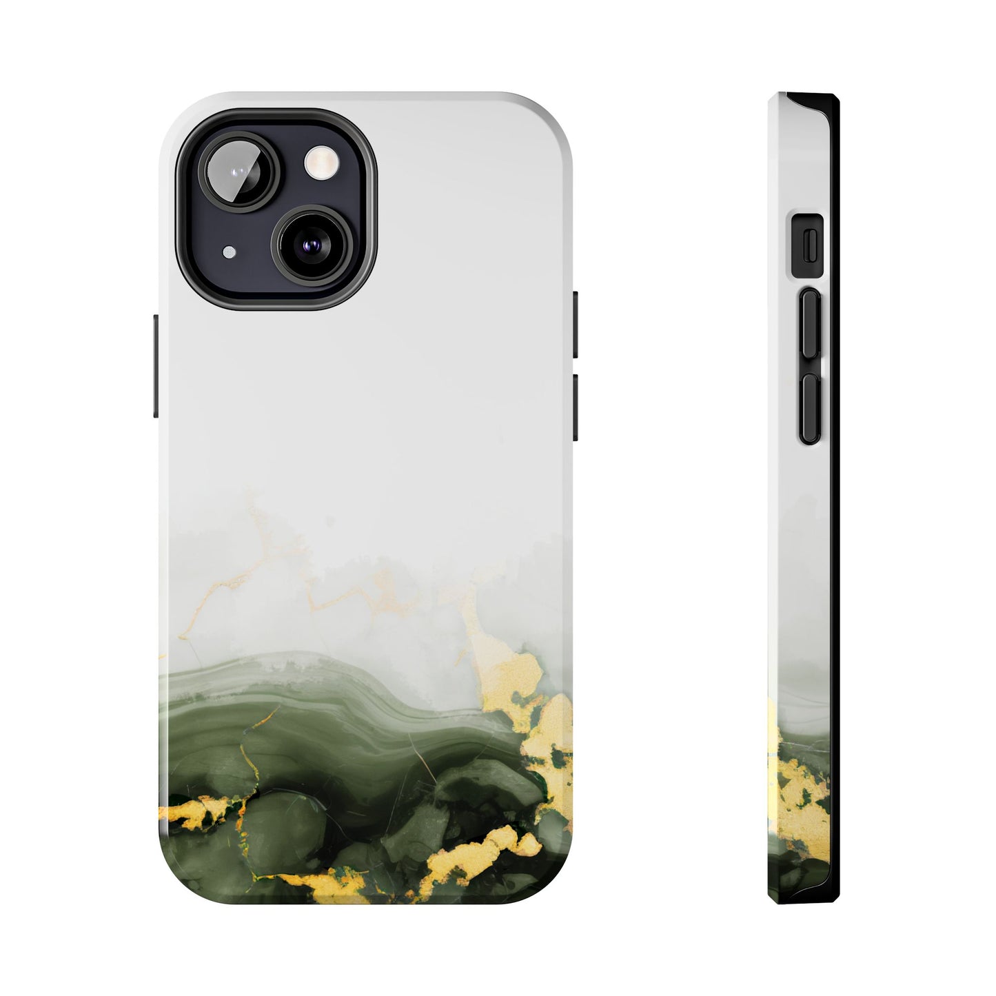 Green Marble Tough Phone Case