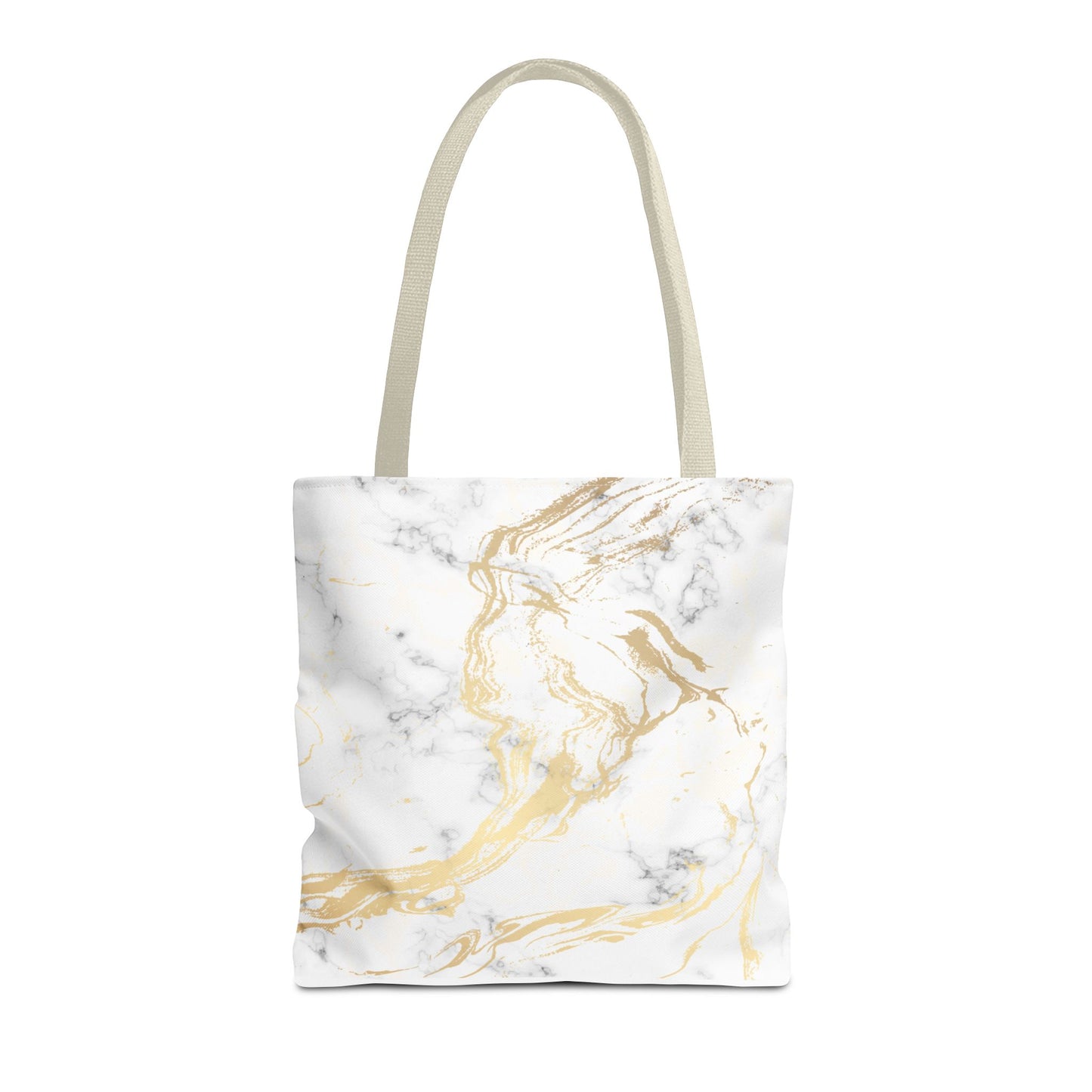 Gold Marble Tote Bag – All Over Print Luxury Carryall