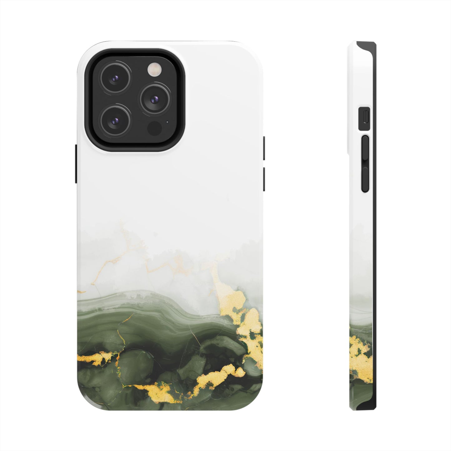 Green Marble Tough Phone Case