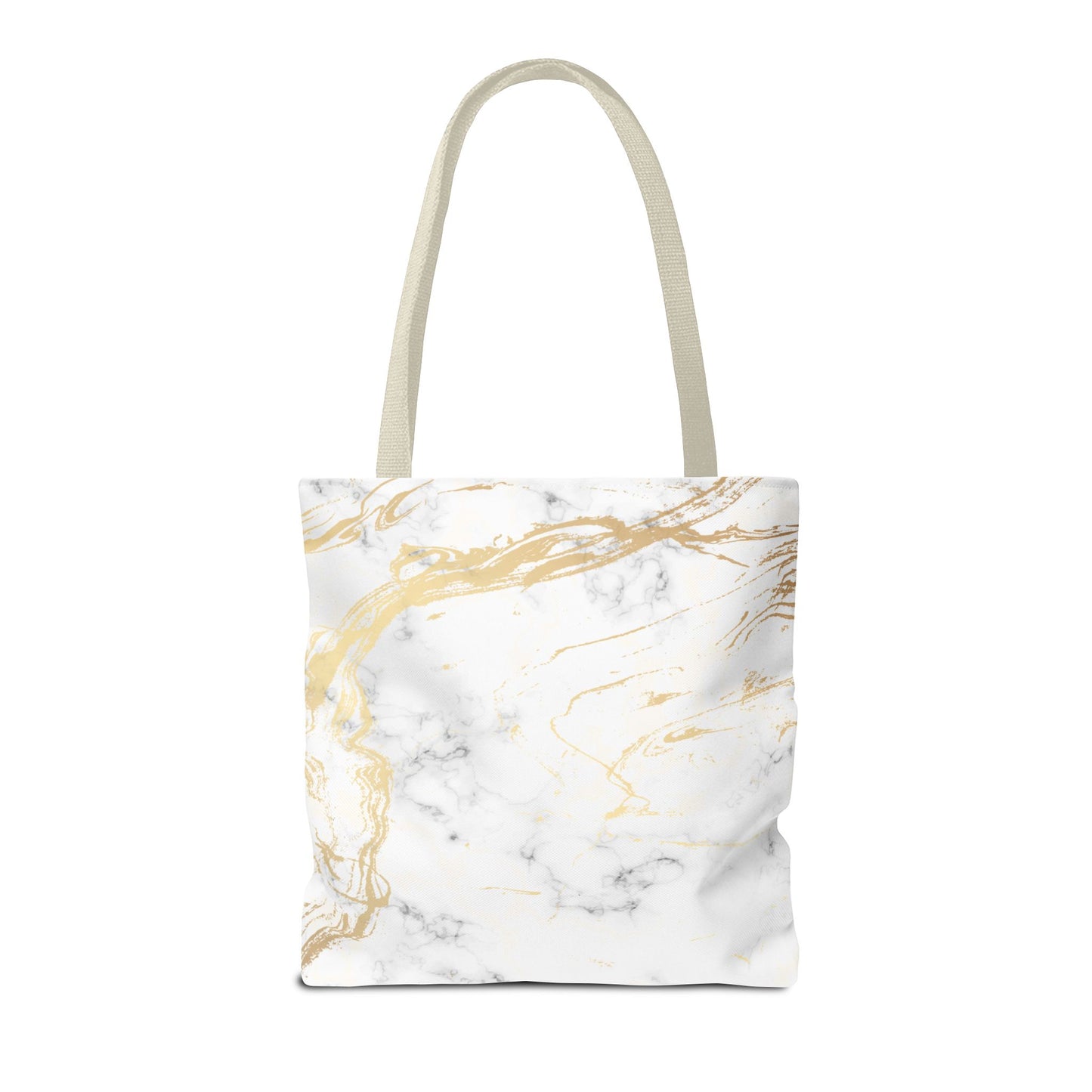 Gold Marble Tote Bag – All Over Print Luxury Carryall