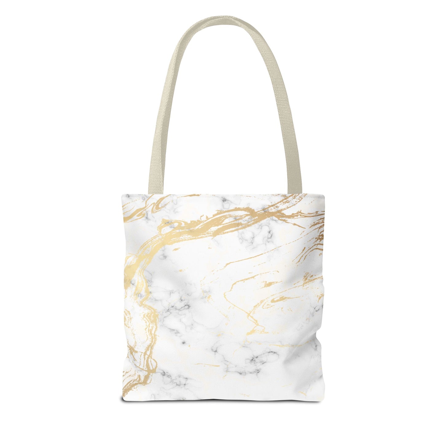 Gold Marble Tote Bag – All Over Print Luxury Carryall