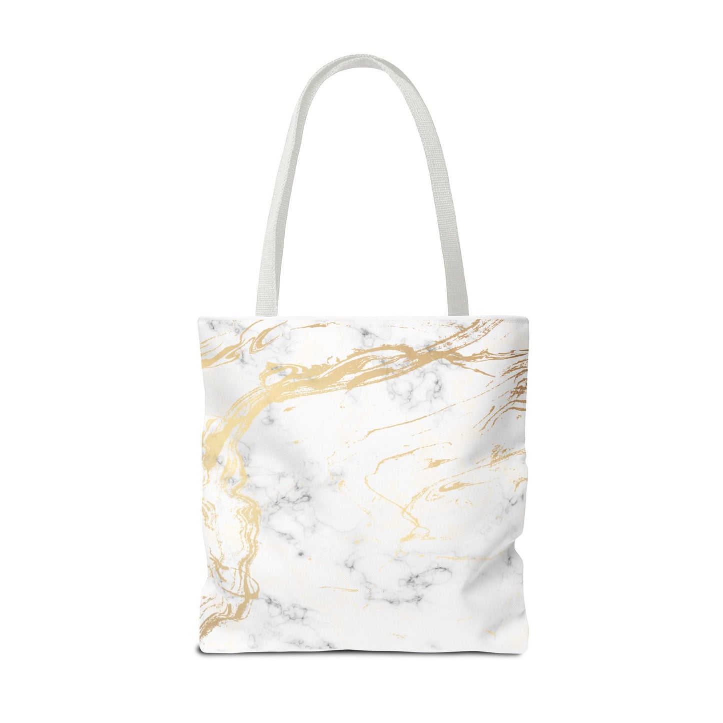 Gold Marble Tote Bag – All Over Print Luxury Carryall