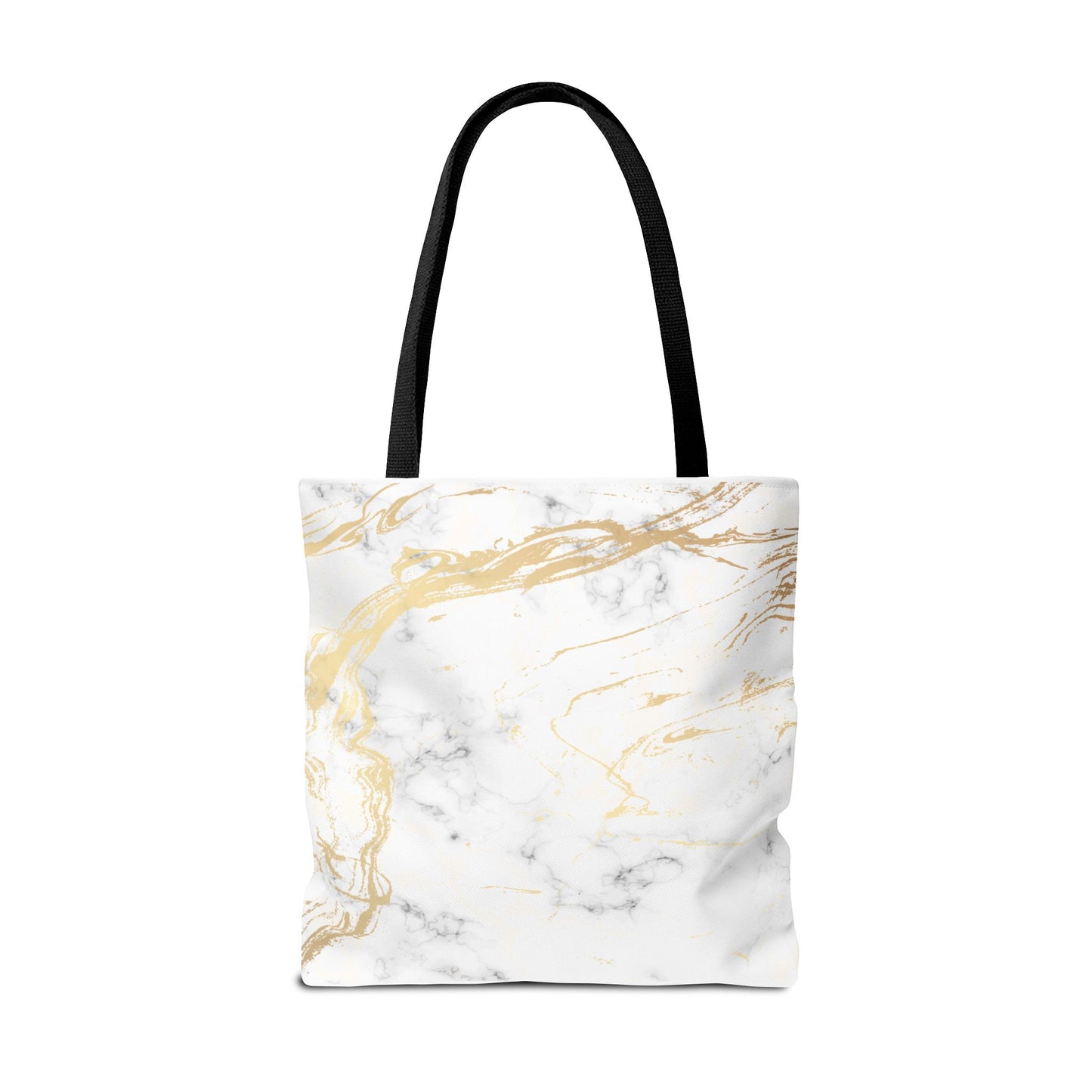 Gold Marble Tote Bag – All Over Print Luxury Carryall