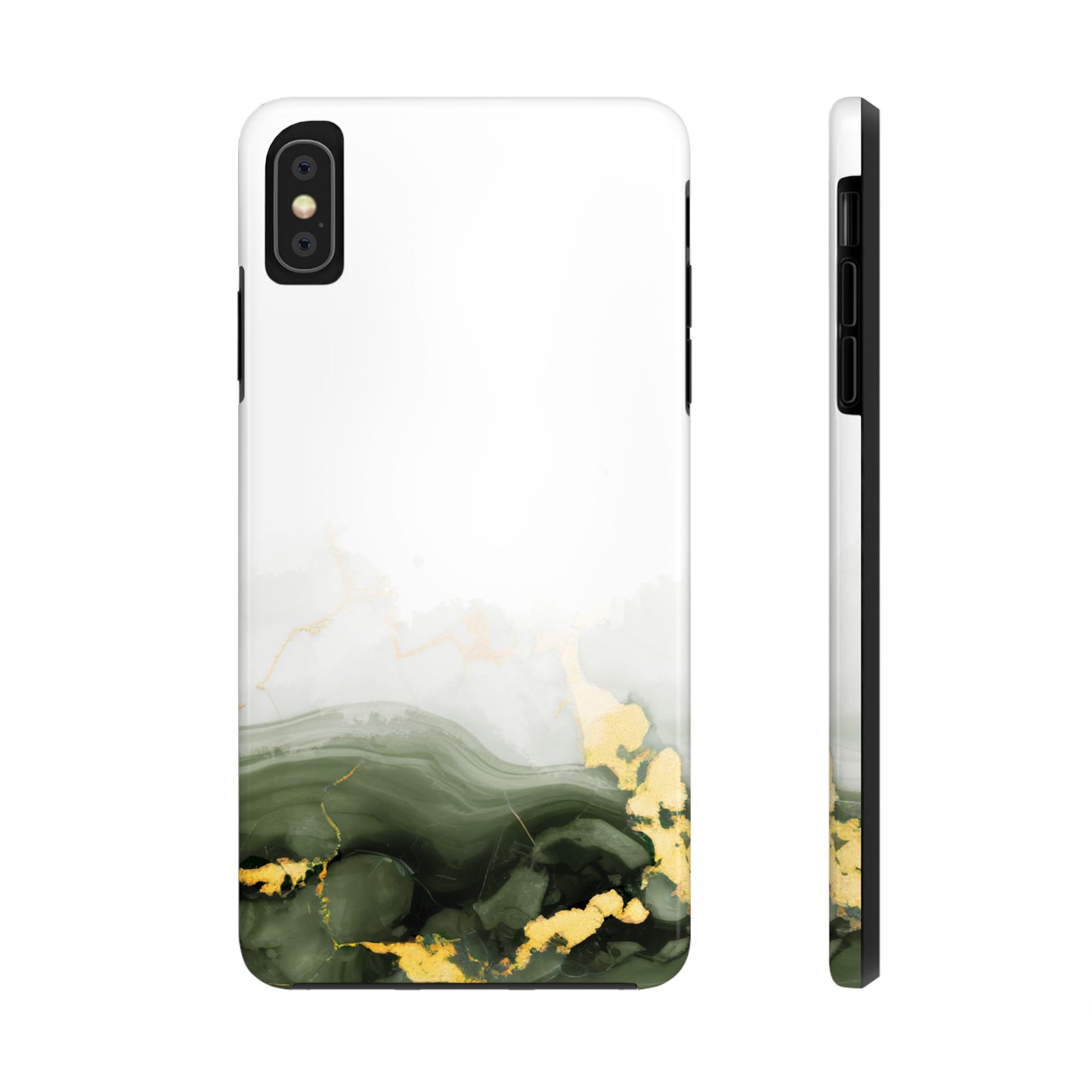 Green Marble Tough Phone Case