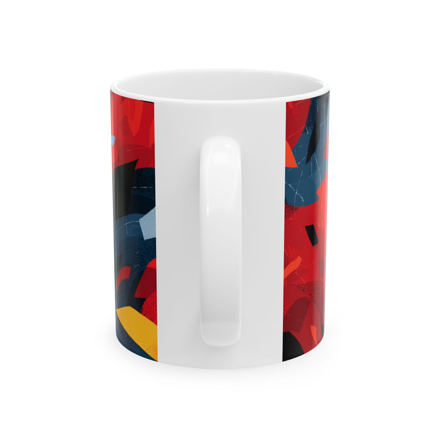 Through Chaos, Light – Bold Abstract Healing Mug for Inner Growth | Artistic Coffee Cup | Unique Gift for Art Lovers, Home Decor, Warm Beverages, Modern Design