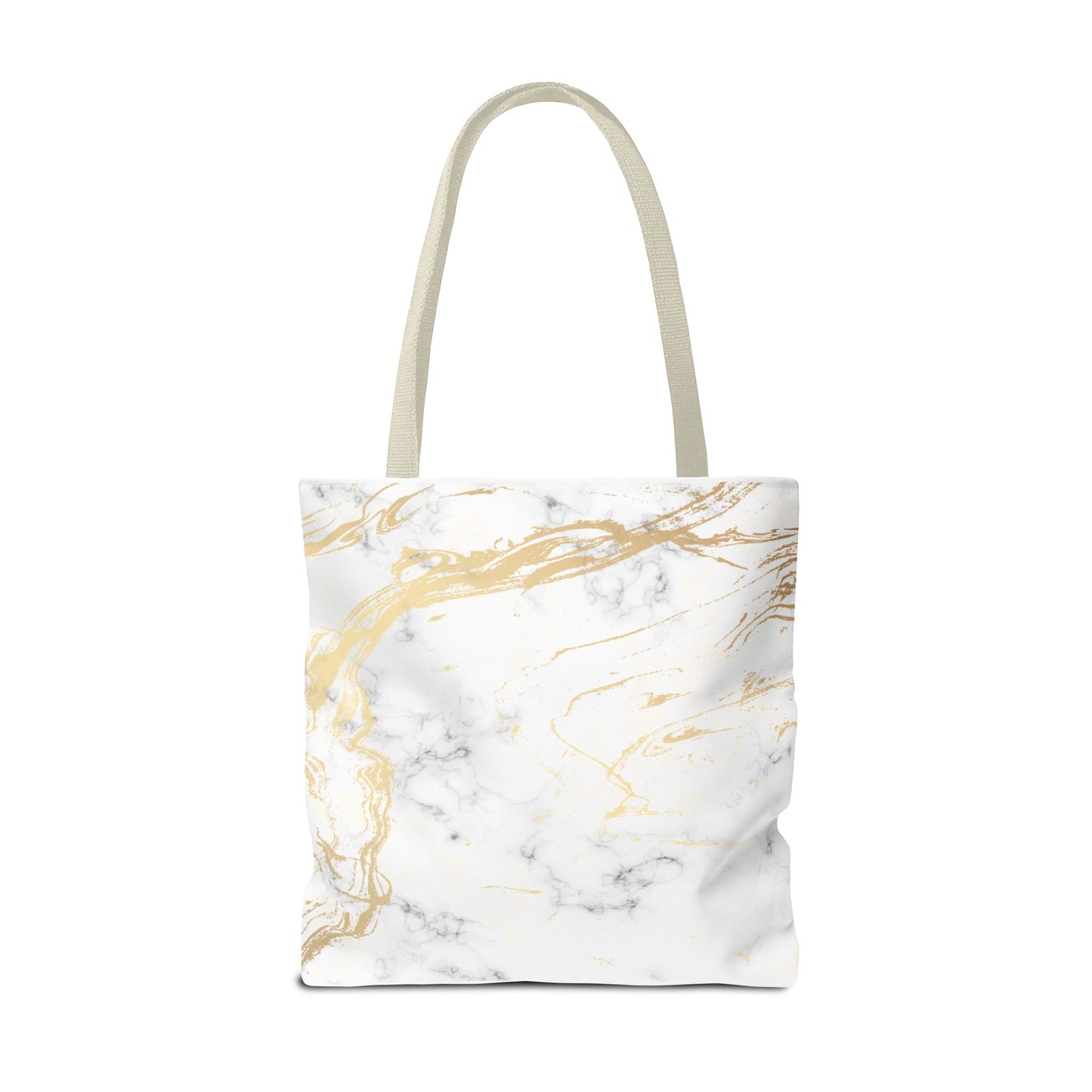 Gold Marble Tote Bag – All Over Print Luxury Carryall