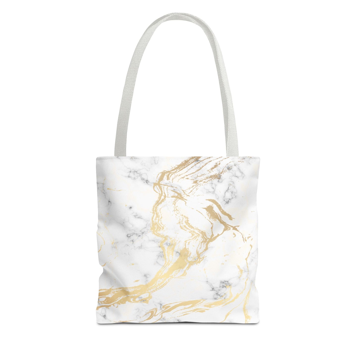 Gold Marble Tote Bag – All Over Print Luxury Carryall