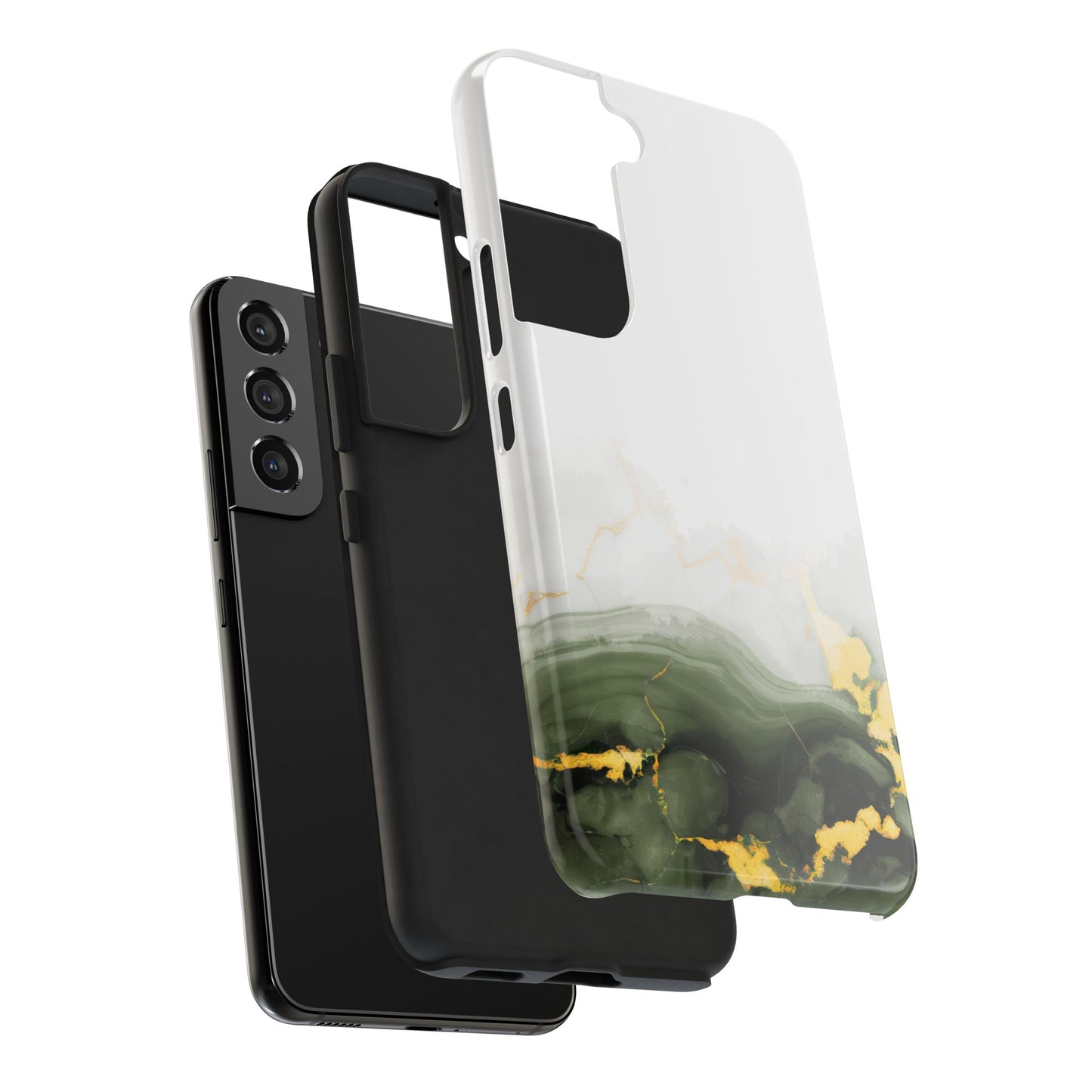Green Marble Tough Phone Case