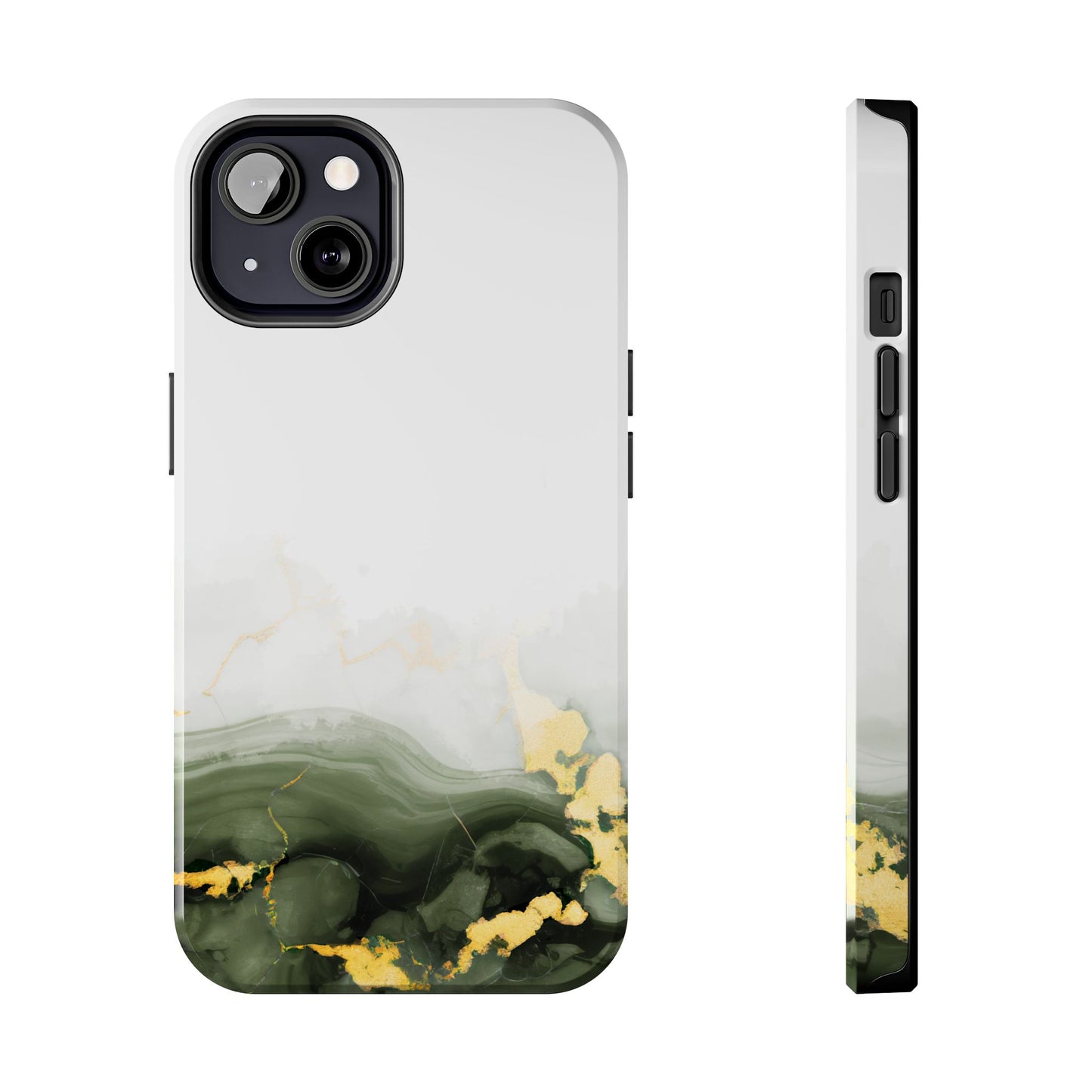 Green Marble Tough Phone Case