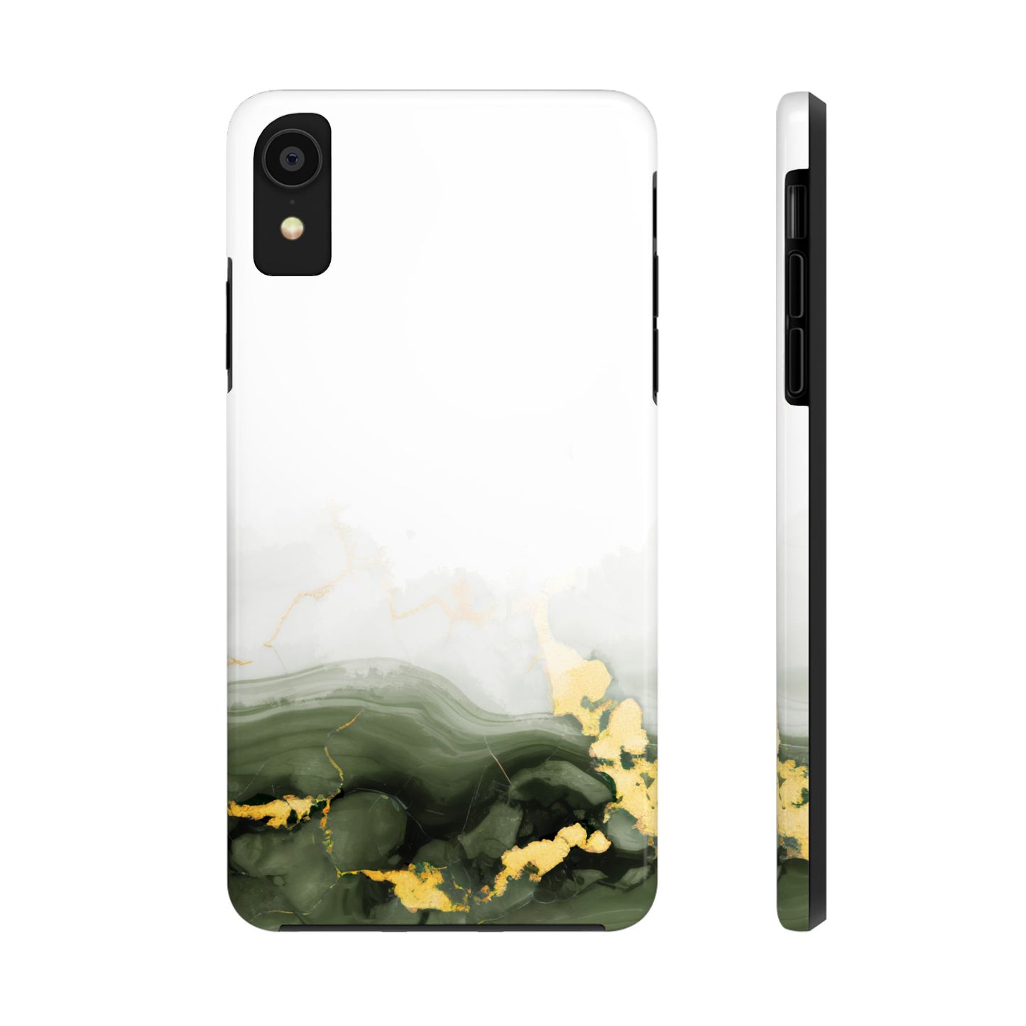 Green Marble Tough Phone Case