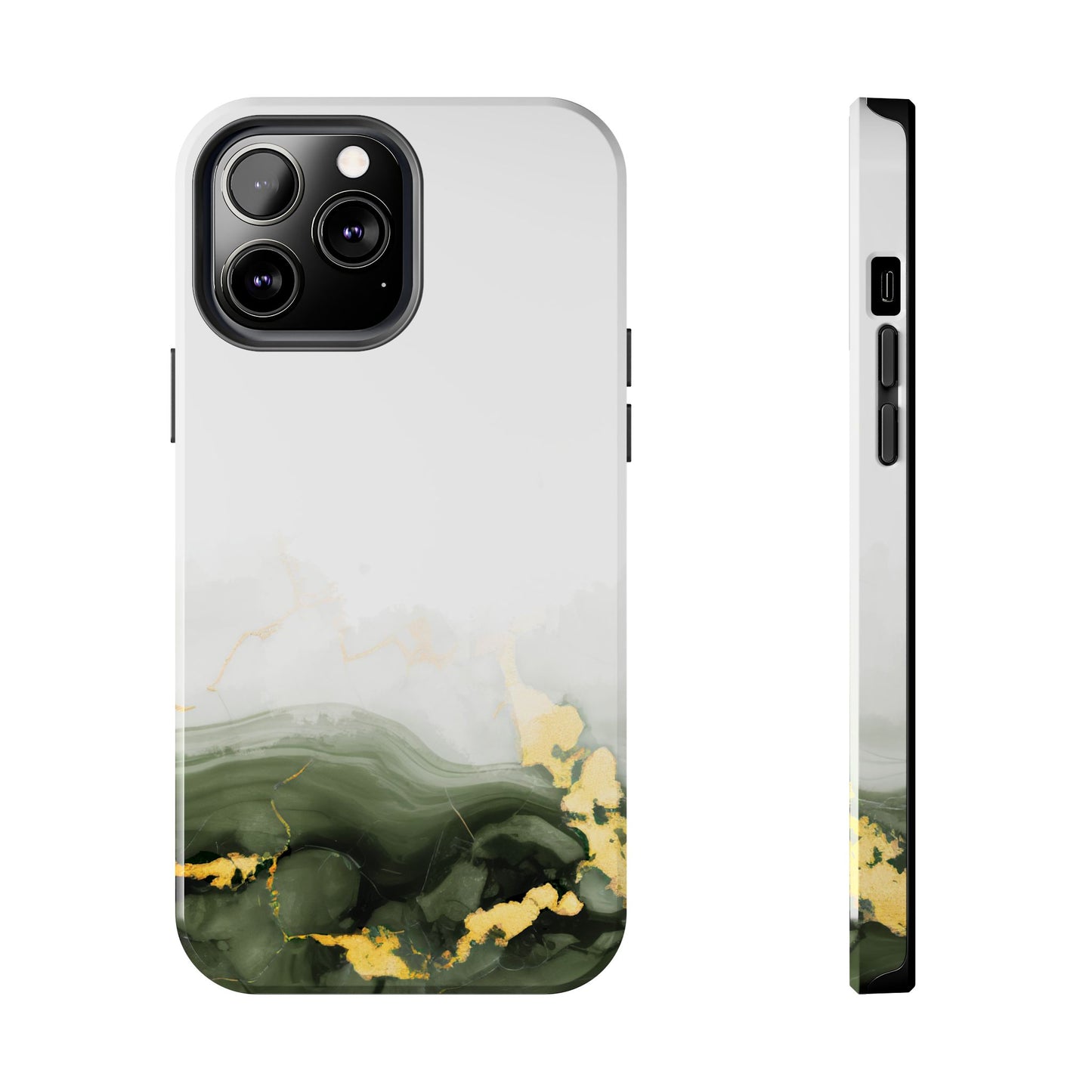 Green Marble Tough Phone Case