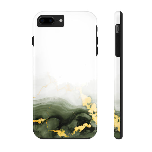 Green Marble Tough Phone Case