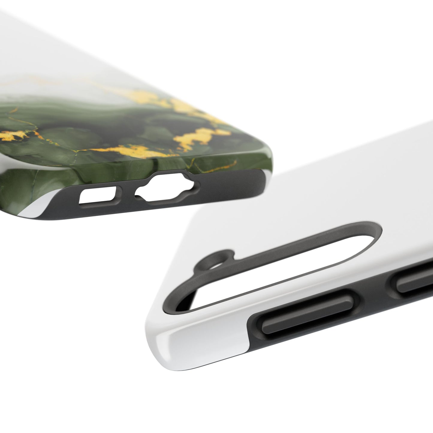 Green Marble Tough Phone Case