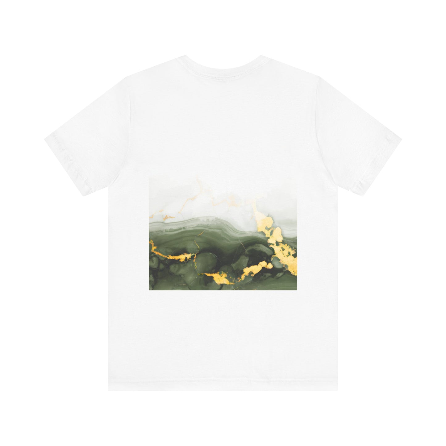 Green Marble Graphic T-Shirt - Unisex Jersey