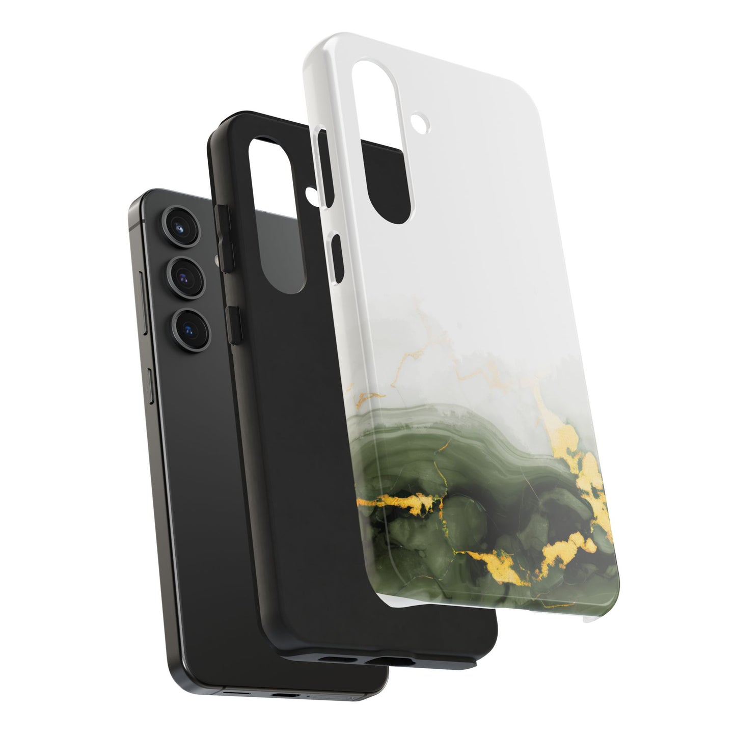 Green Marble Tough Phone Case