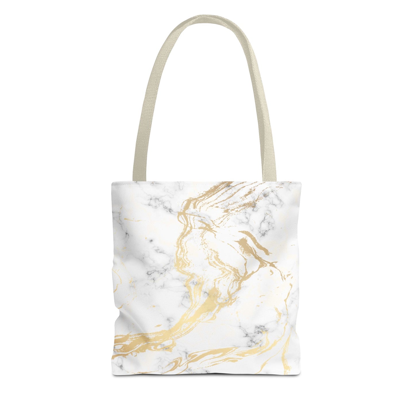 Gold Marble Tote Bag – All Over Print Luxury Carryall