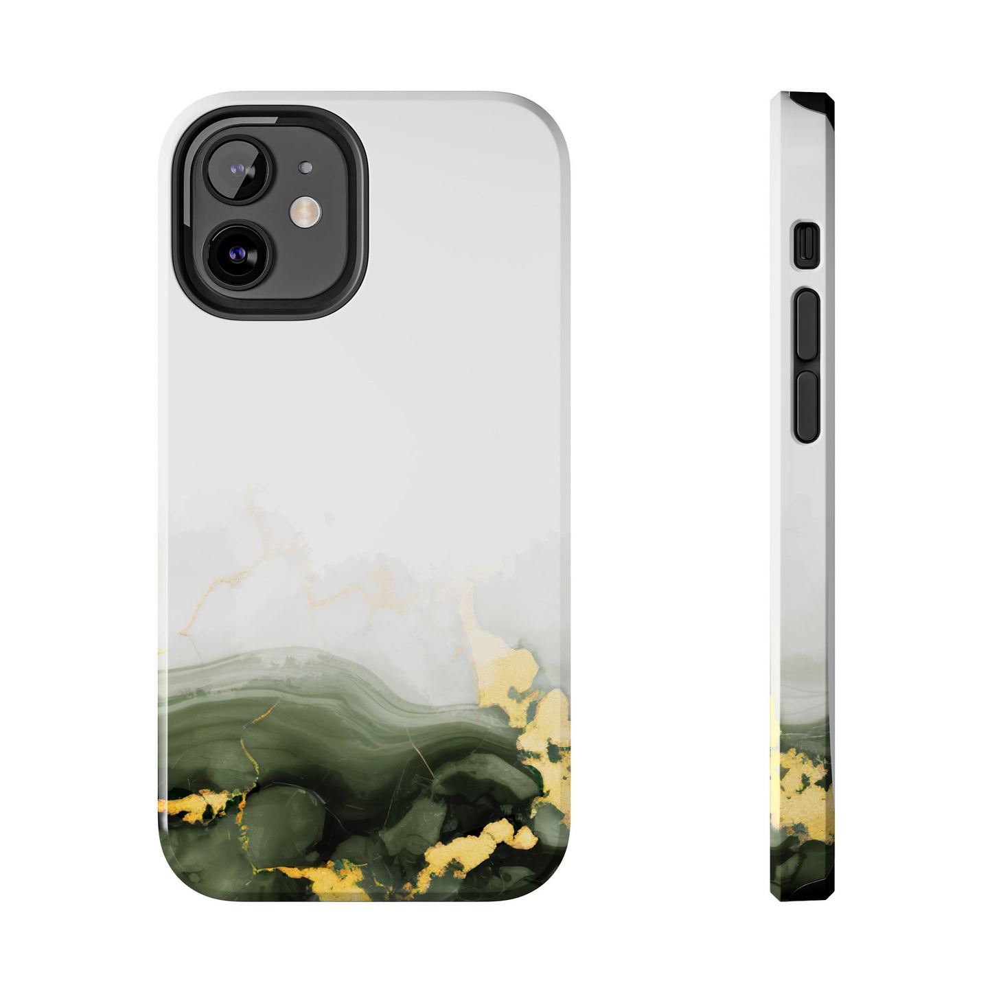 Green Marble Tough Phone Case