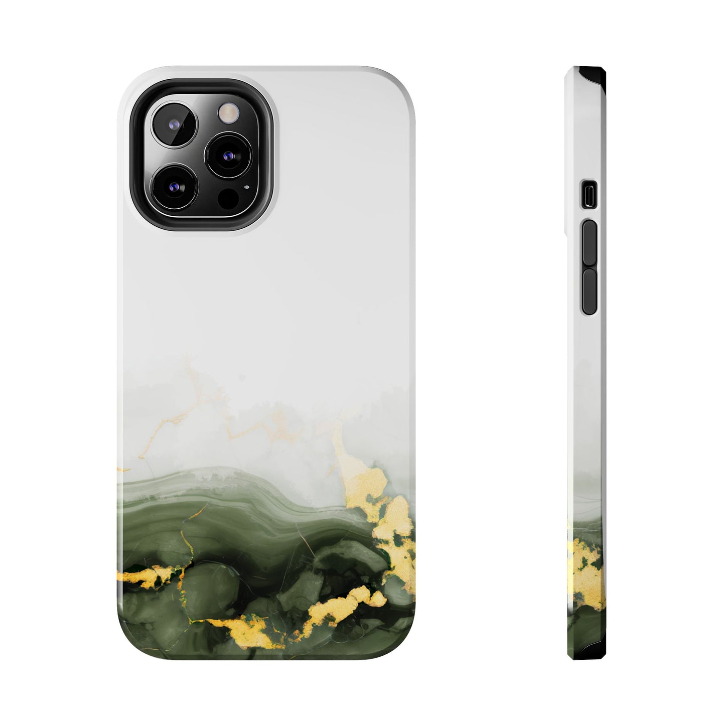 Green Marble Tough Phone Case