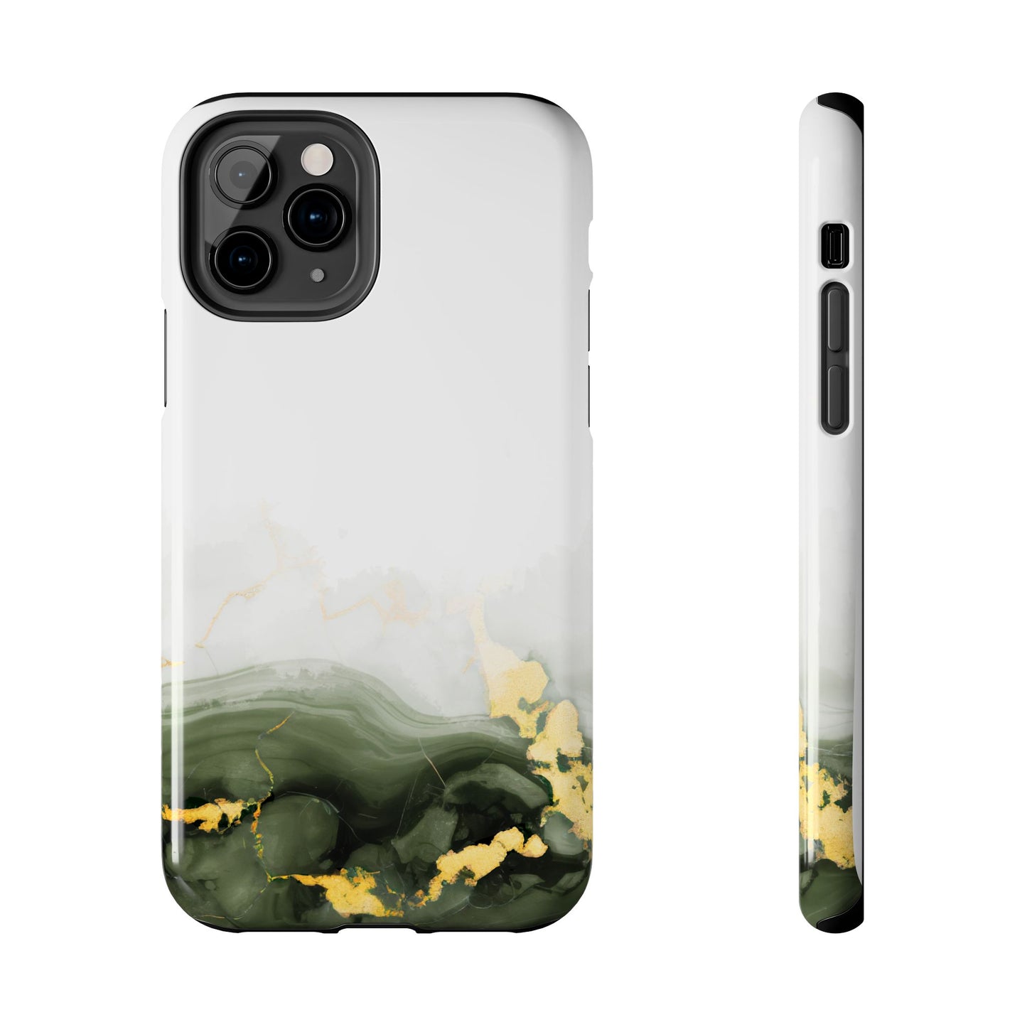 Green Marble Tough Phone Case