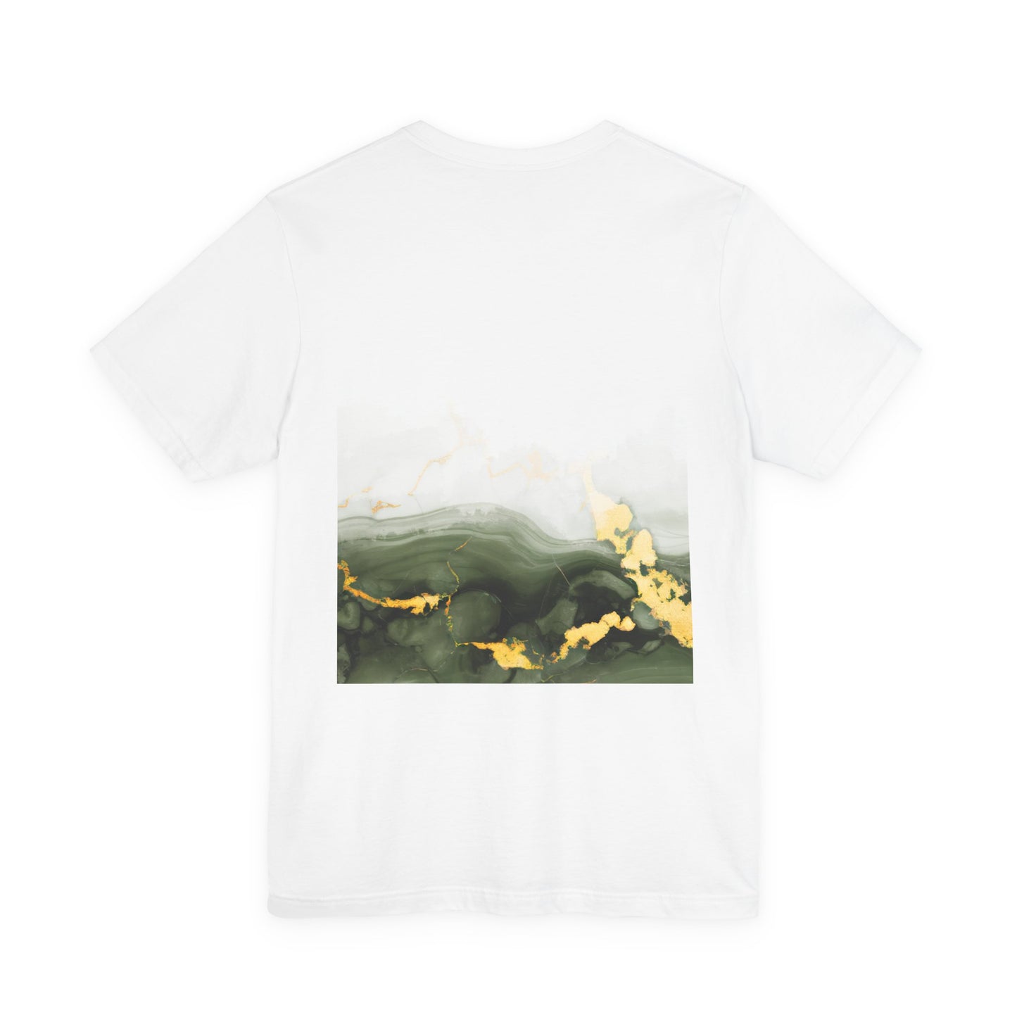 Green Marble Graphic T-Shirt - Unisex Jersey