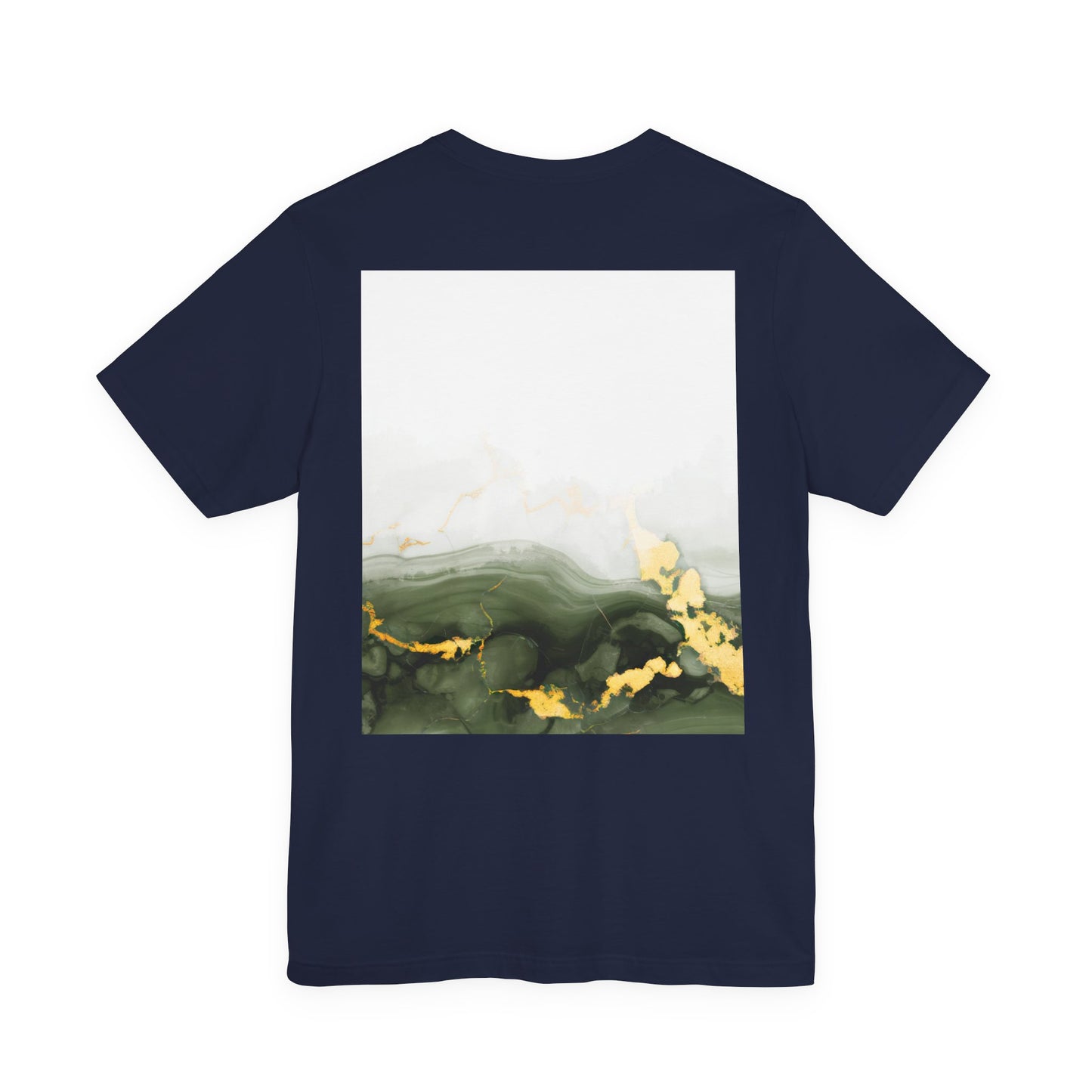 Green Marble Graphic T-Shirt - Unisex Jersey
